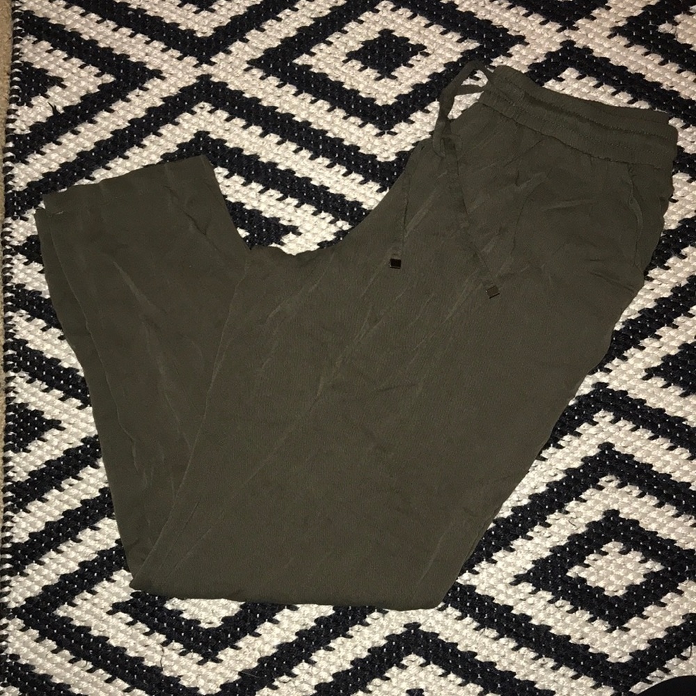 Green pants